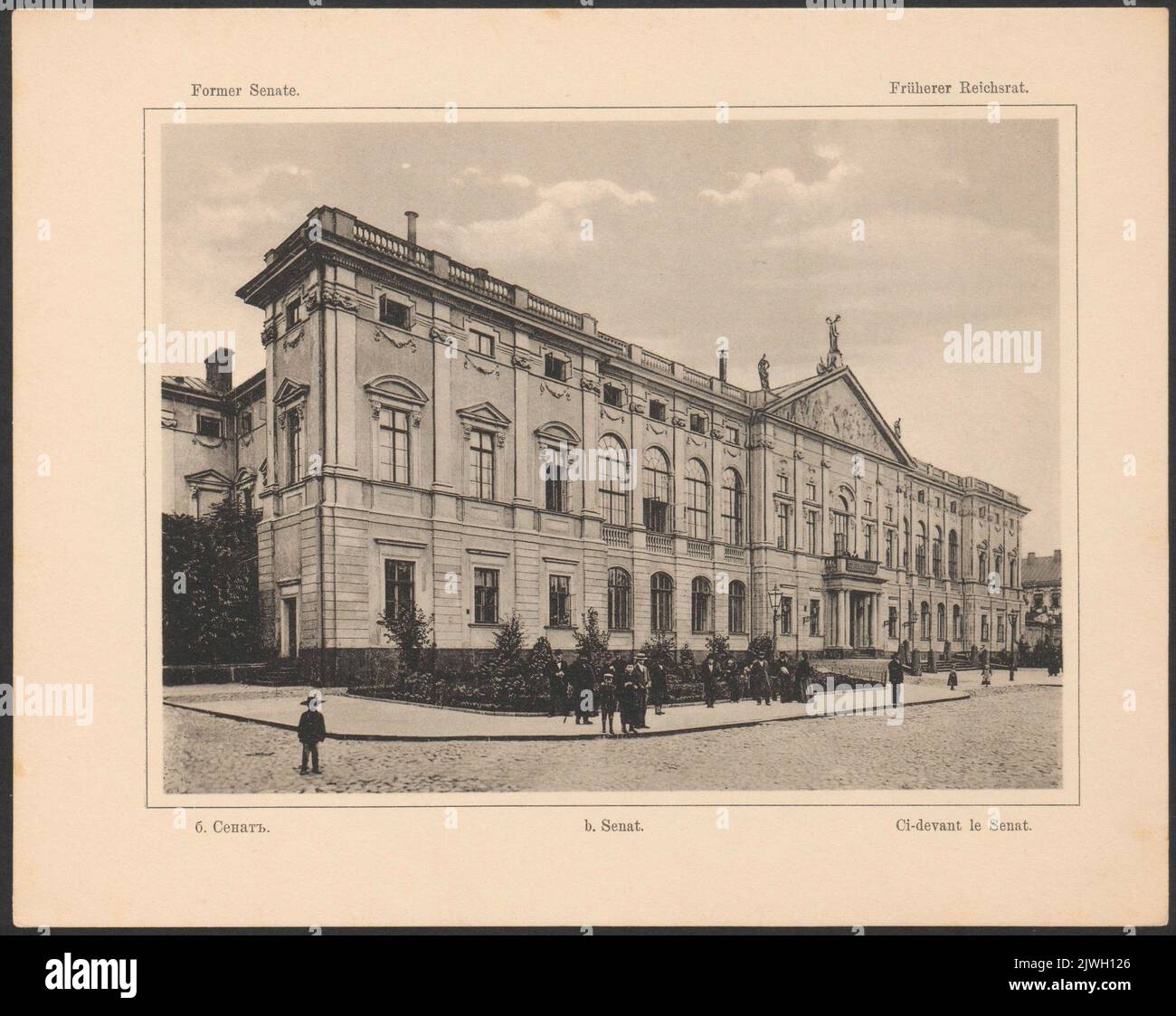 `Former Senate` (Palace of the Krasiński Family). Winiarski, Stanisław